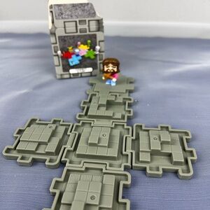 Minecraft Happy Meal Toy #5 Stone Block & Garrett New